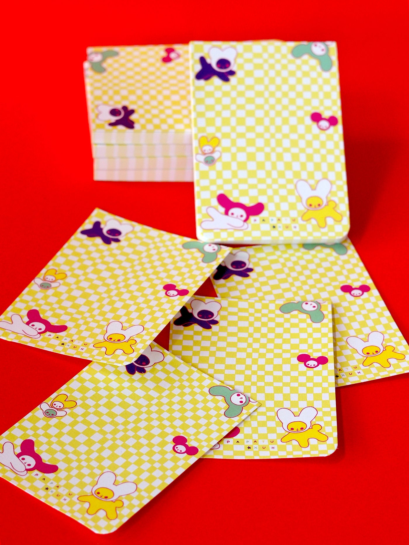 CHECKERED note pad by XUH