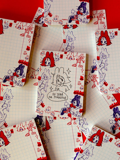 SKETCHY note pad by javvie