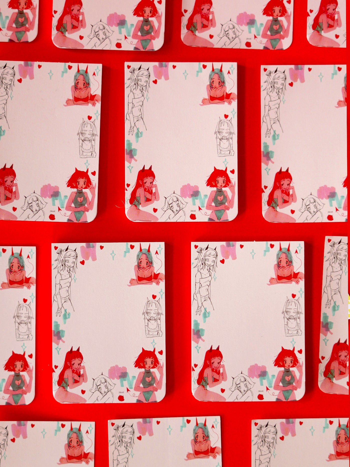 SHE-DEVIL note pad by javvie