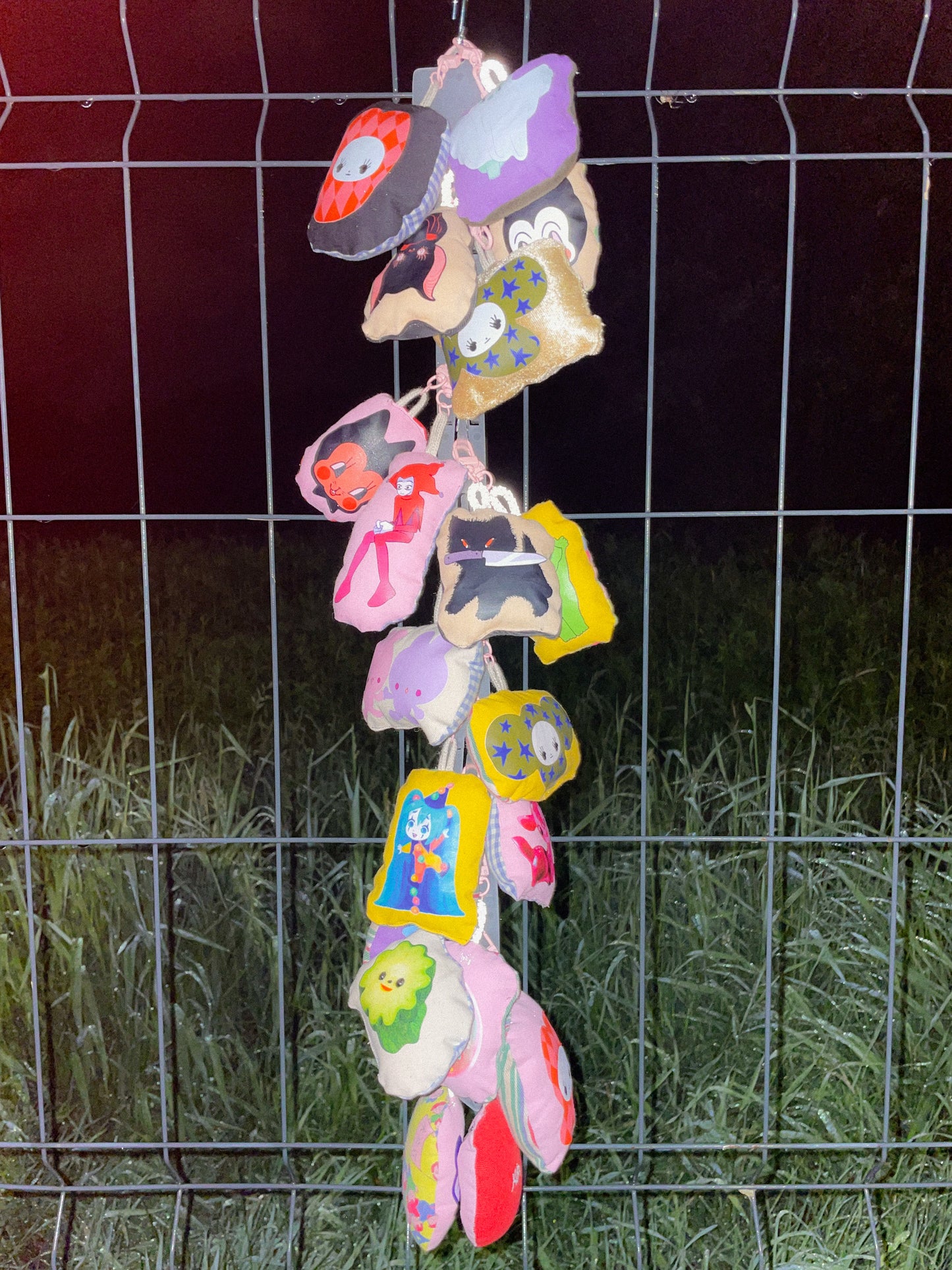 HAND SEWN KEYCHAIN by XUH