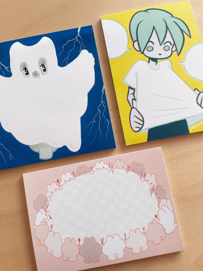 GHOST memo pad by XUH