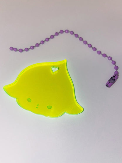 FLUO fluorescent acrylic keychains by XUH