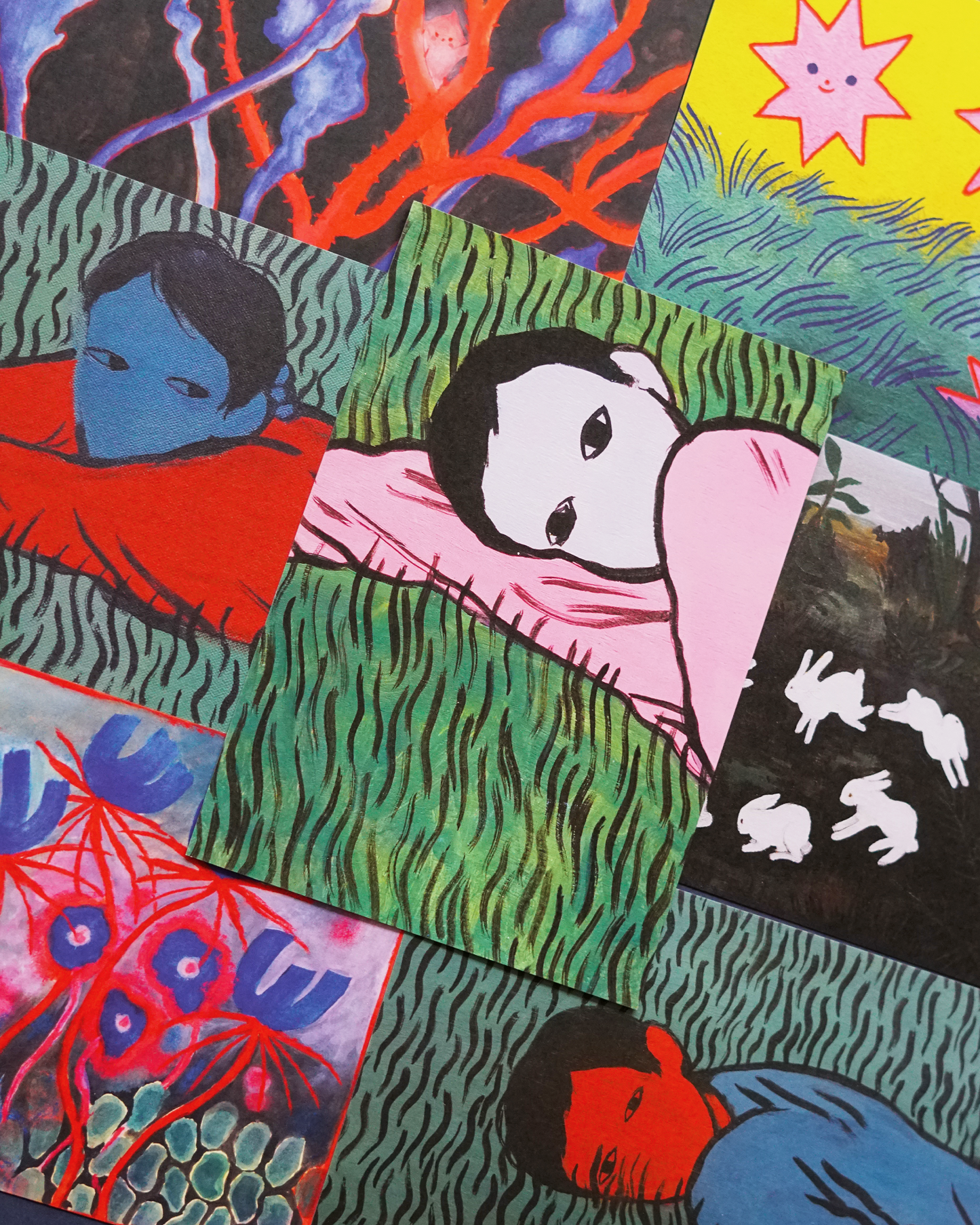 TOUCH GRASS prints by XUH