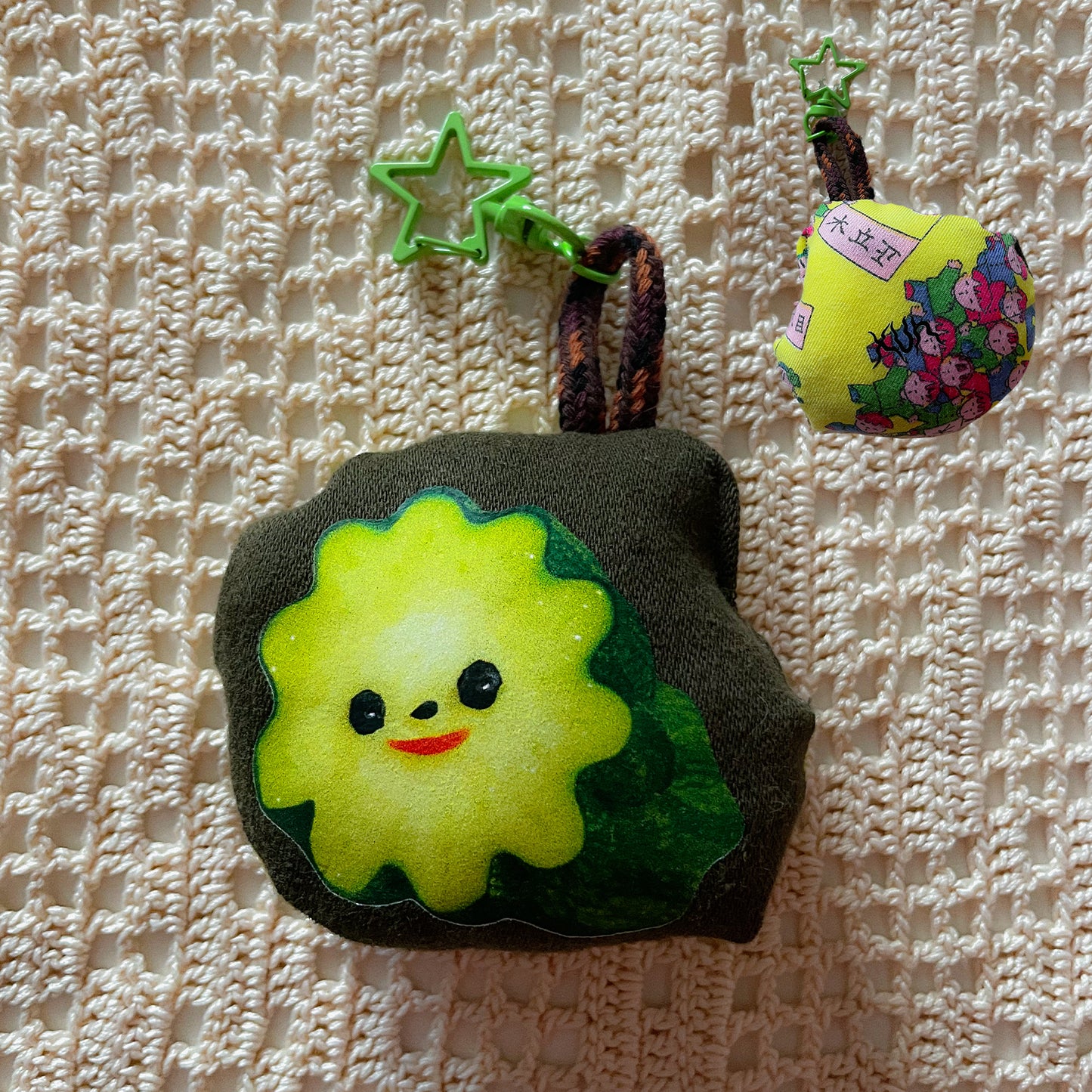 HAND SEWN KEYCHAIN by XUH