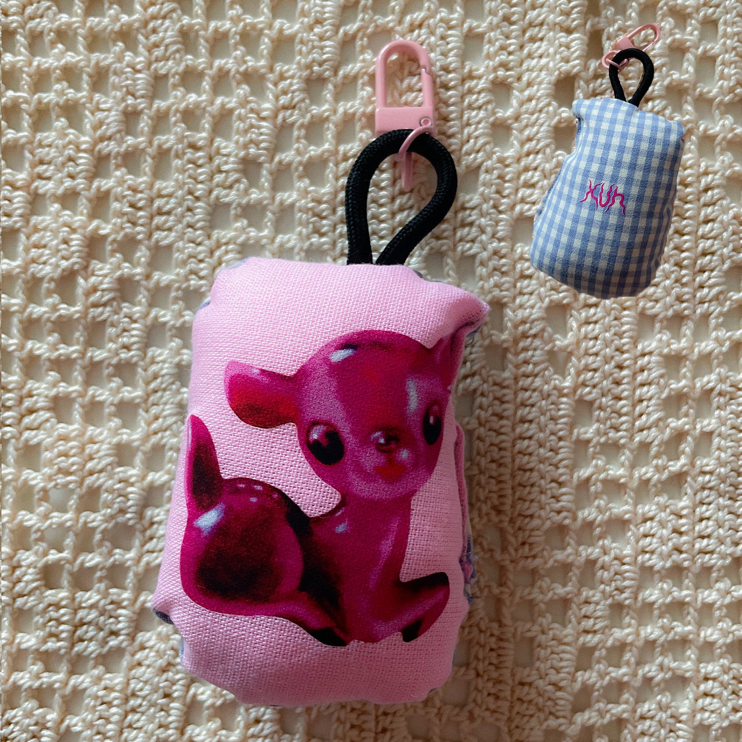 HAND SEWN KEYCHAIN by XUH