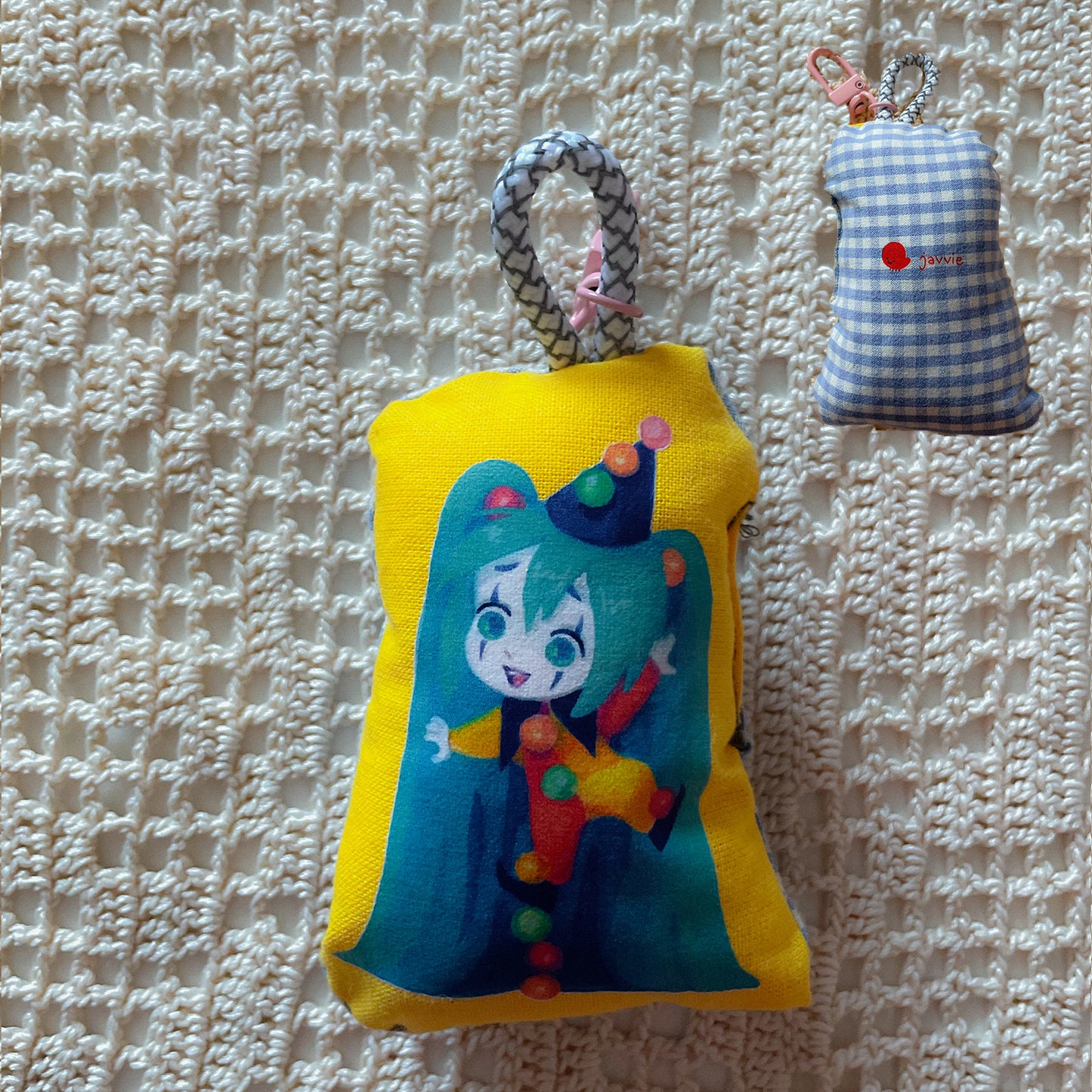 HAND SEWN KEYCHAIN by XUH