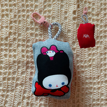 HAND SEWN KEYCHAIN by XUH