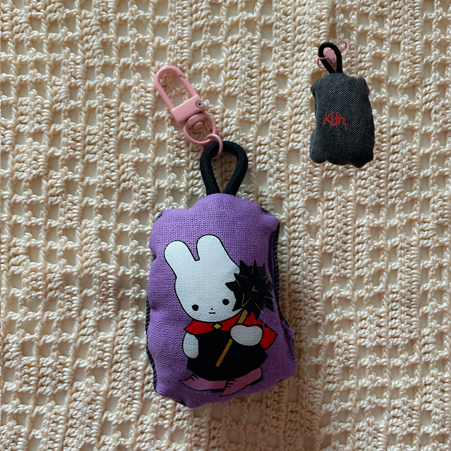 HAND SEWN KEYCHAIN by XUH