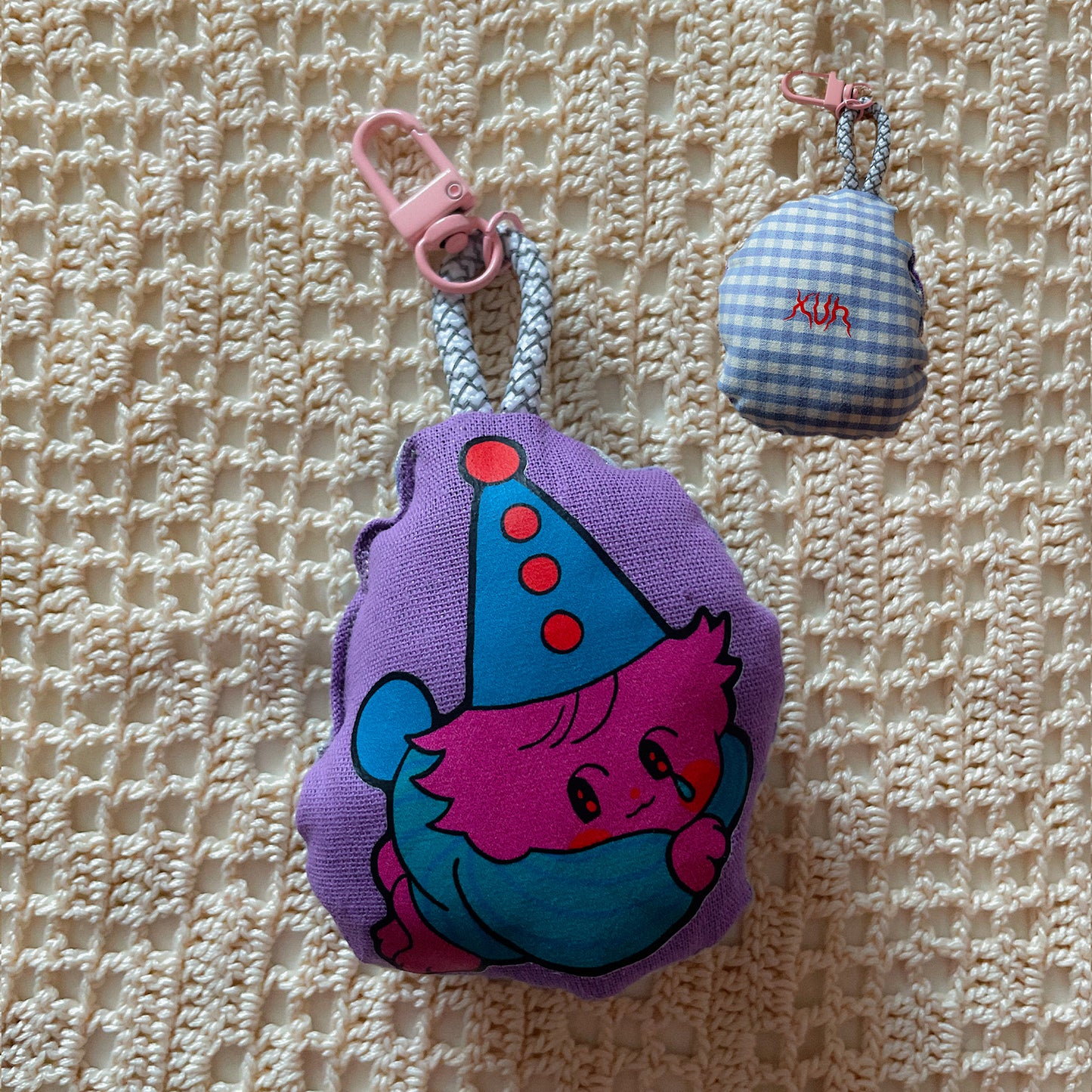 HAND SEWN KEYCHAIN by XUH