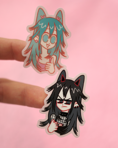 DOUBLE MIKU sticker by JAVVIE