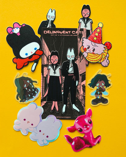 LIL CLOWN sticker by XUH