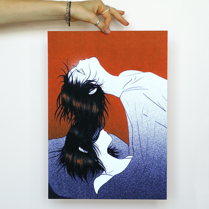 OUT OF BODY print by XUH