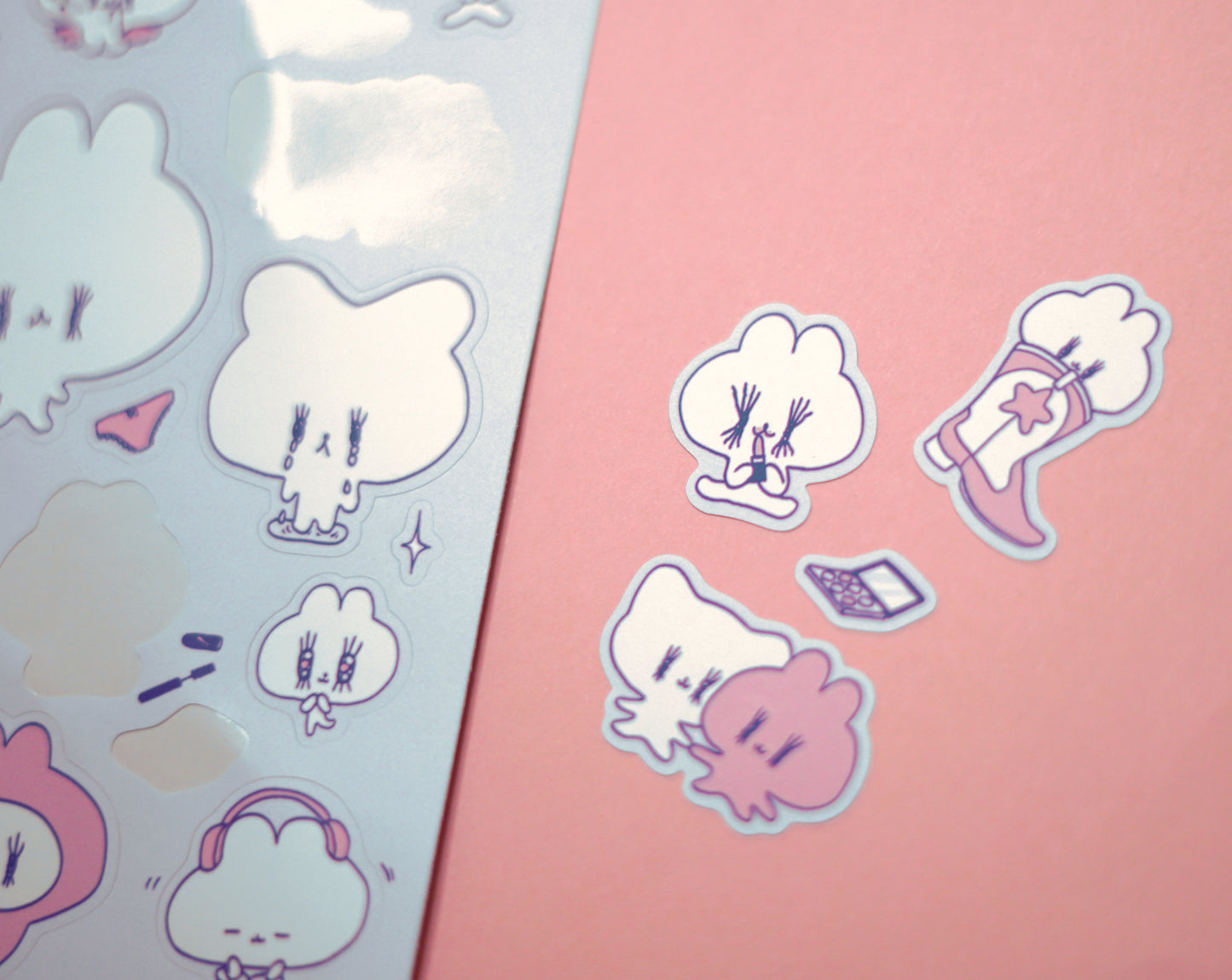 GIRLHOOD sticker sheet by XUH