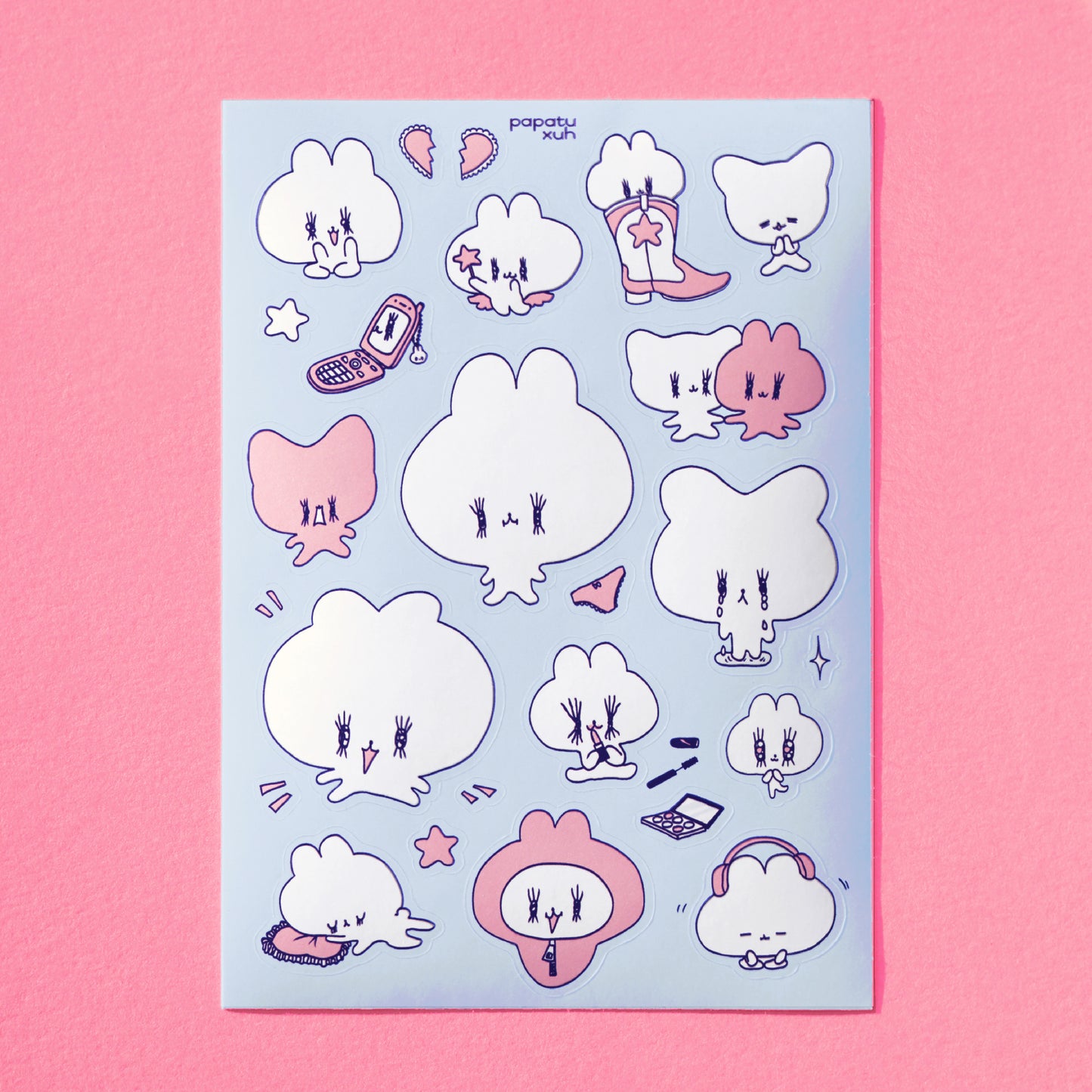 GIRLHOOD sticker sheet by XUH