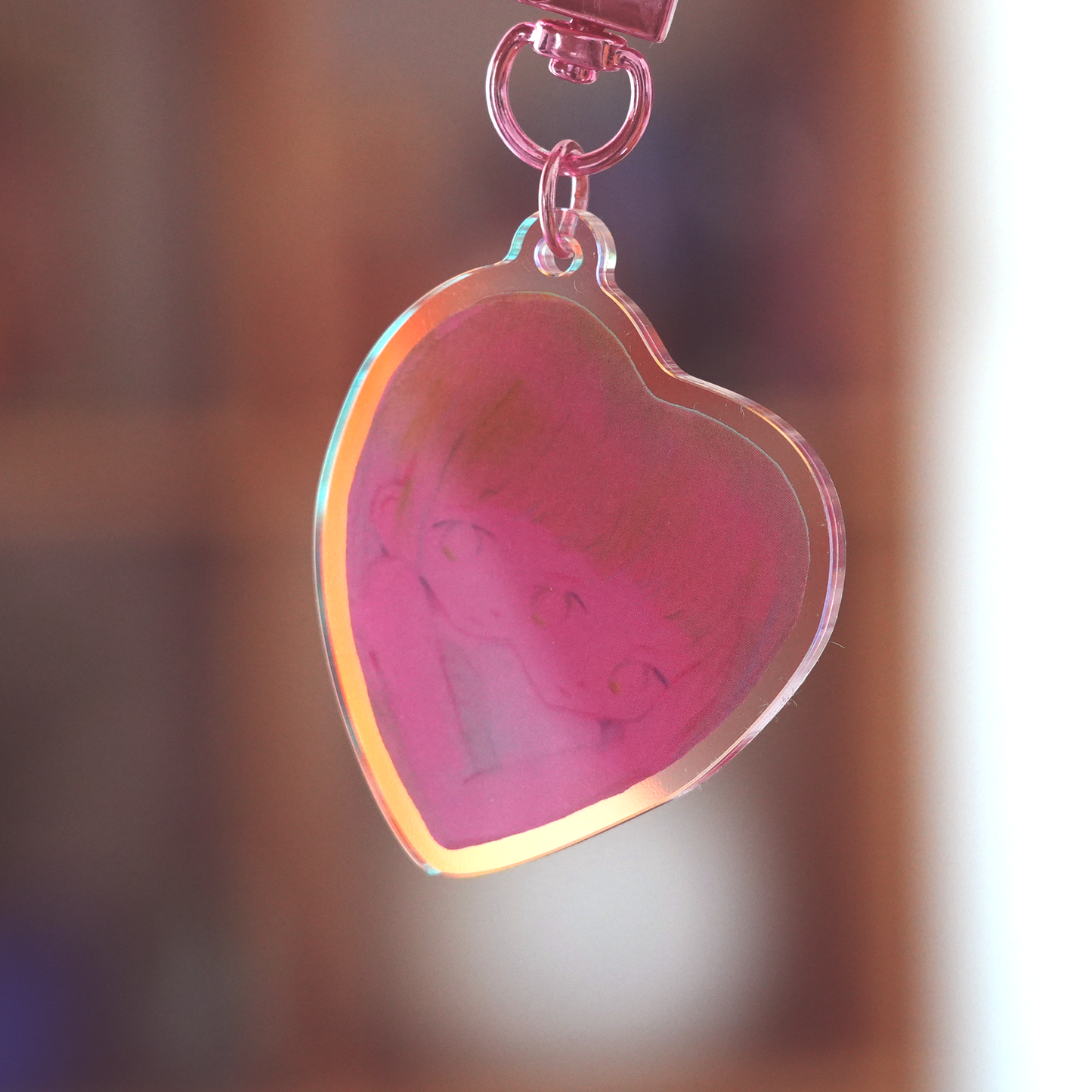 SELF LOVE acrylic charm by JAVVIE