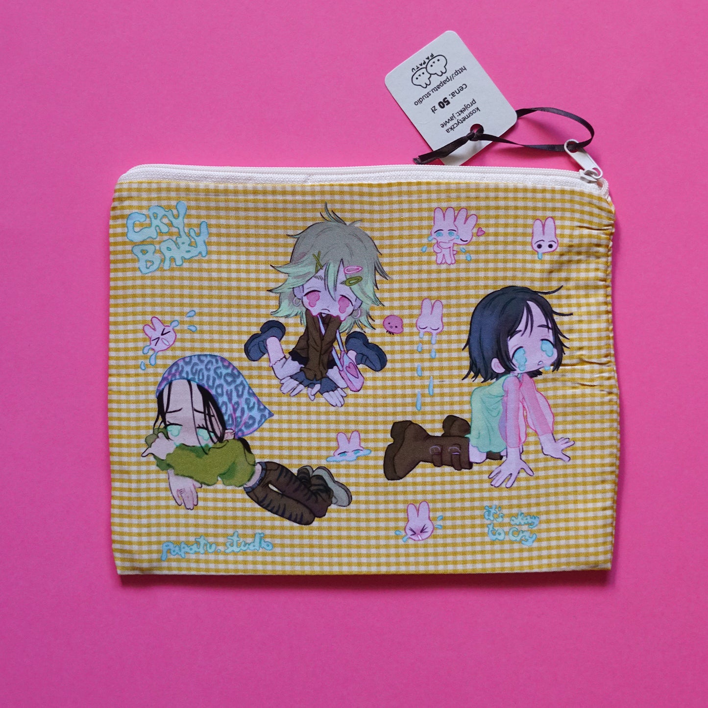 MIX makeup bags by XUH and JAVVIE