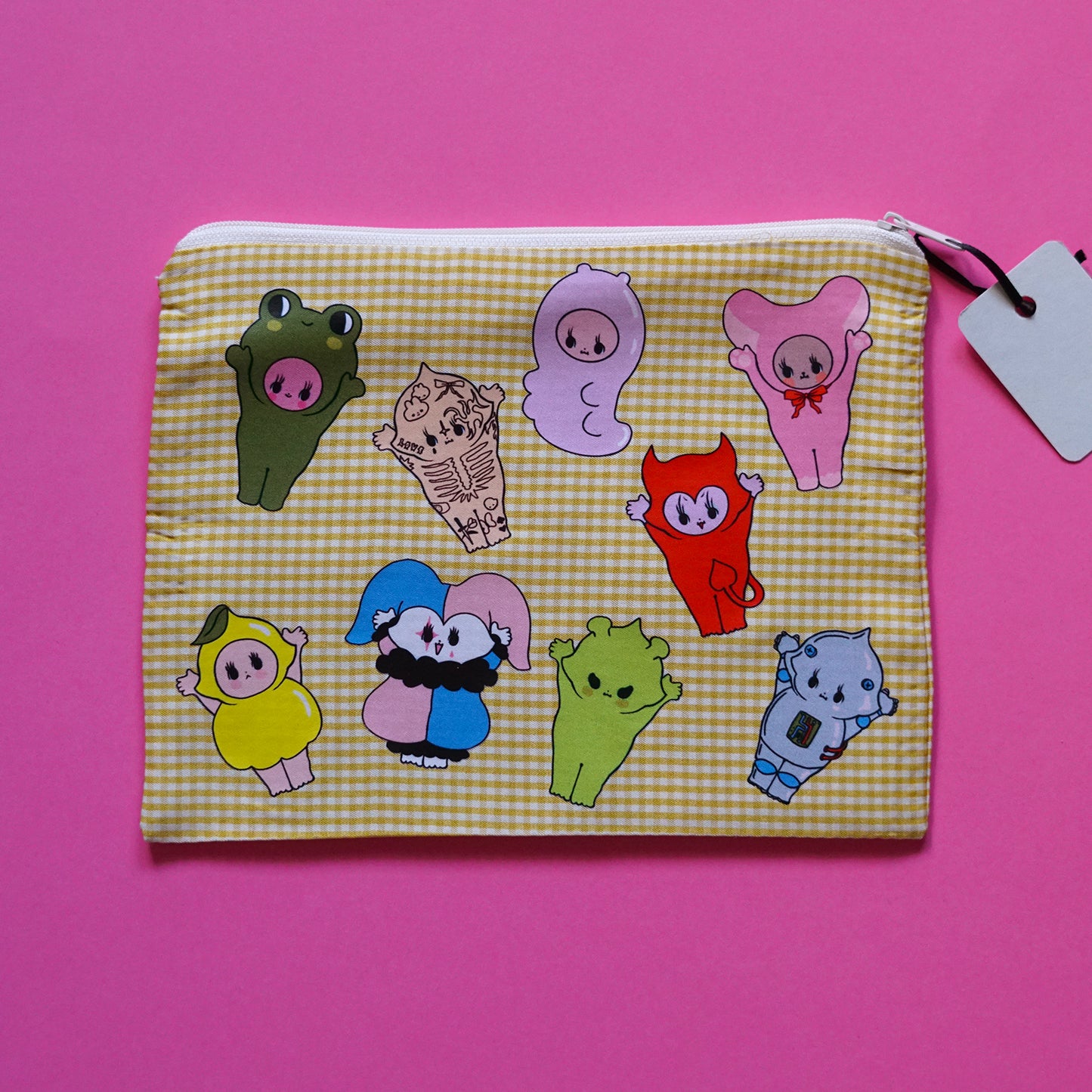 MIX makeup bags by XUH and JAVVIE