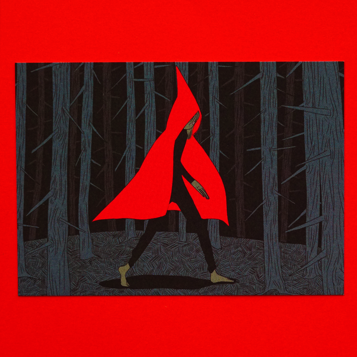 LITTLE HOOD GIRLS print by XUH