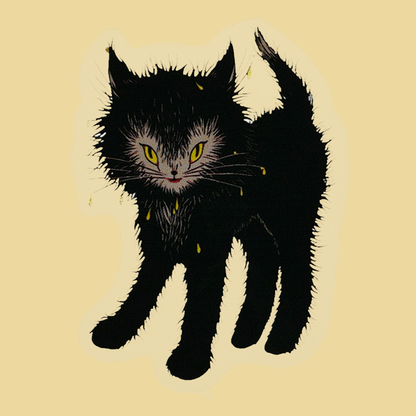 WET CAT 2.0 sticker by XUH
