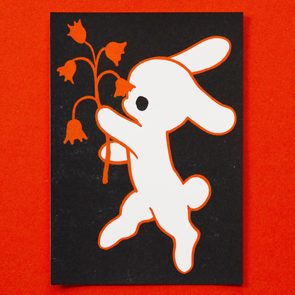 FLOWER BUNNY prints by XUH