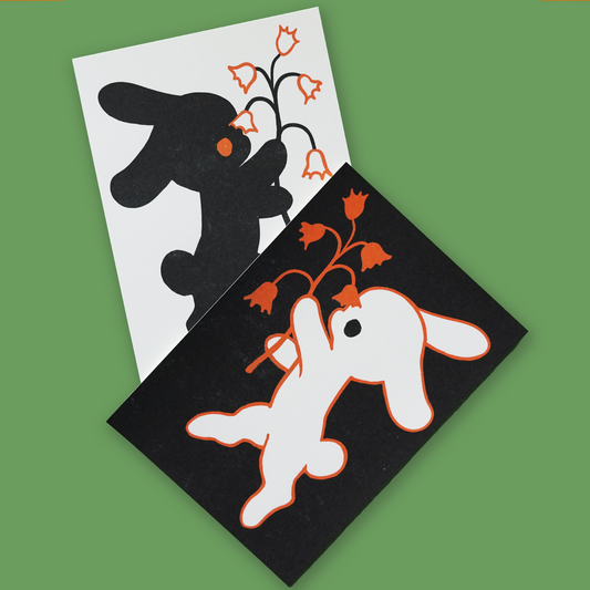 FLOWER BUNNY prints by XUH