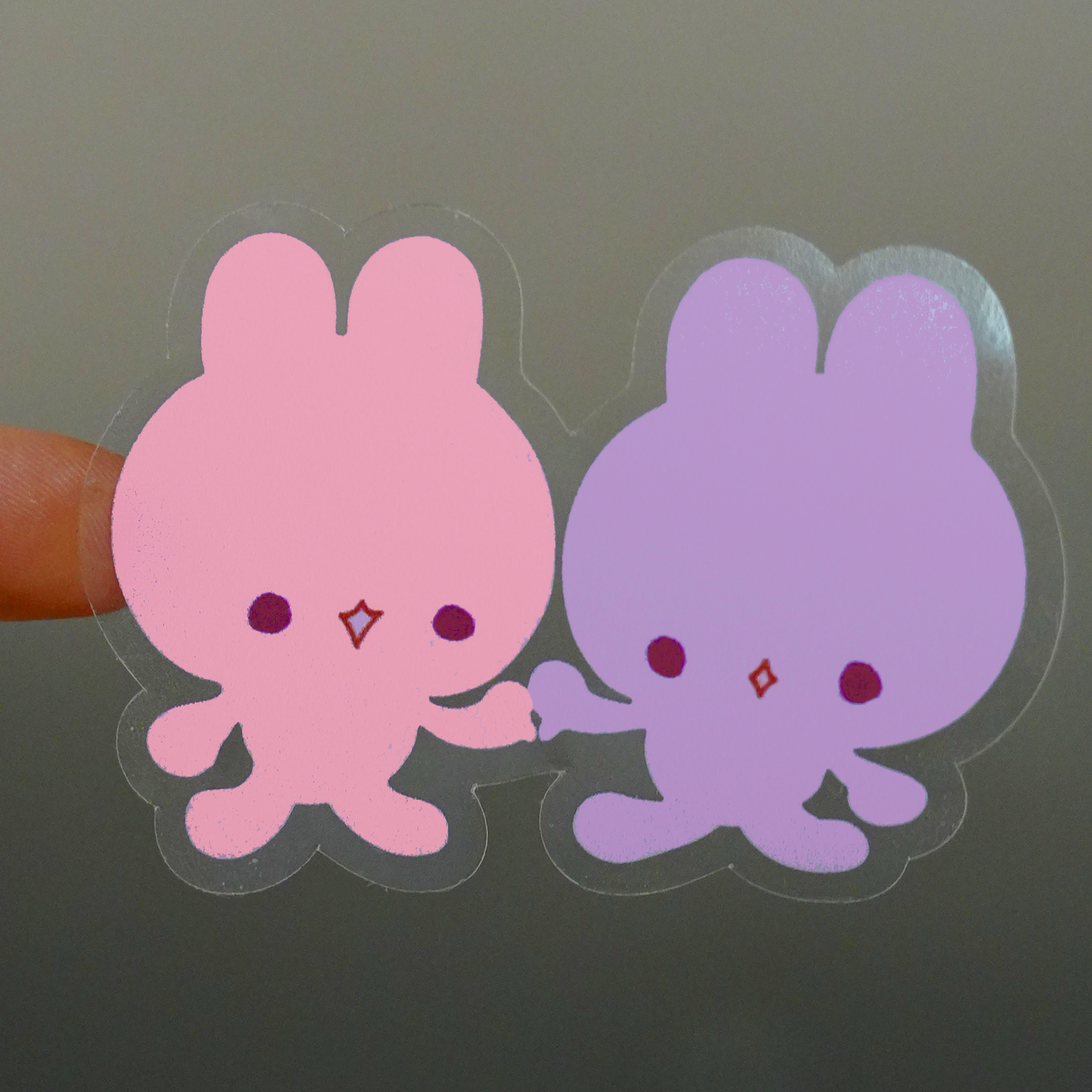 HOLO BUNNIES sticker by XUH
