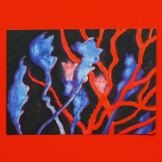 KEWPIE VINES print by XUH