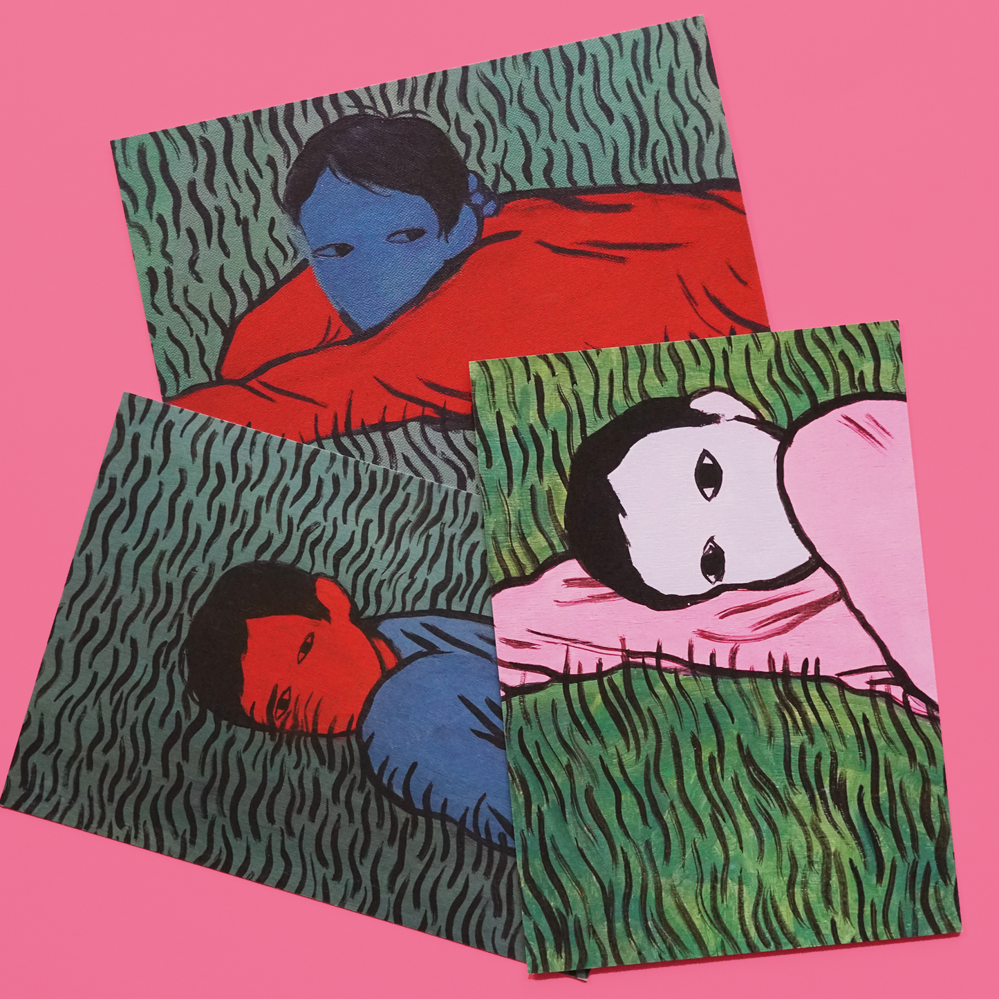 TOUCH GRASS prints by XUH