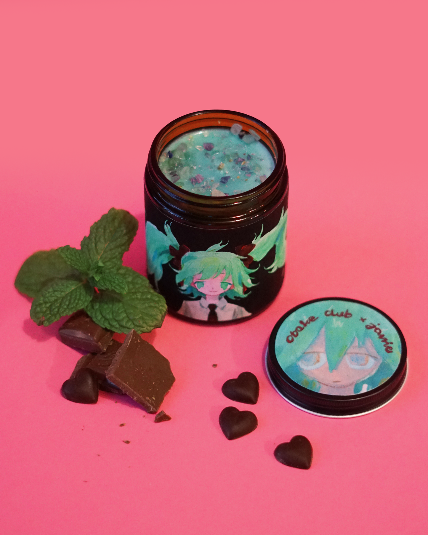 CHOCO MIKU soy candle by JAVVIE [PREORDER]
