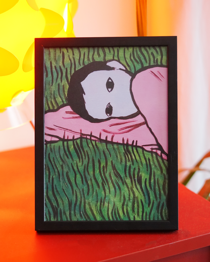 TOUCH GRASS prints by XUH