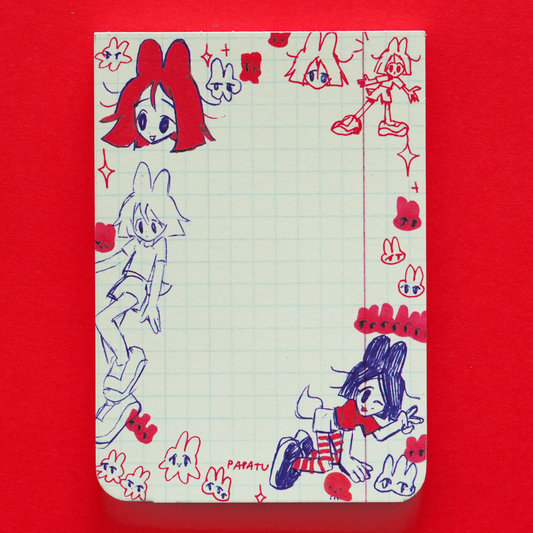 SKETCHY note pad by javvie