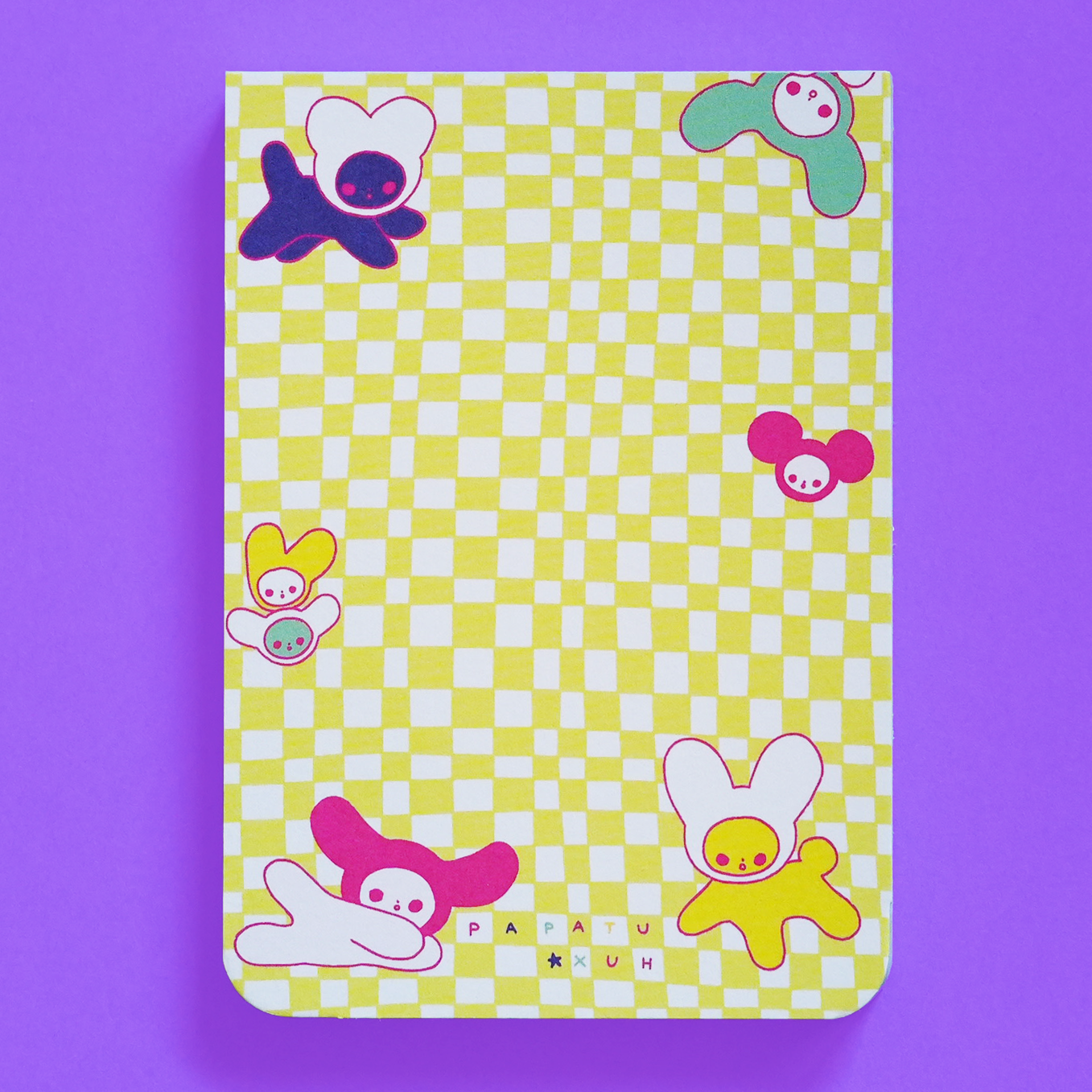 CHECKERED note pad by XUH
