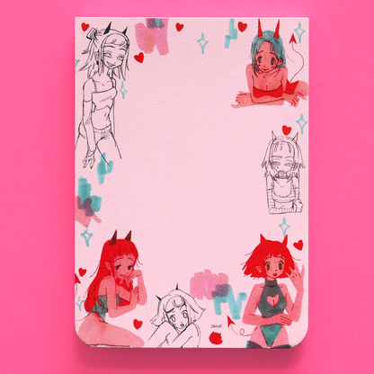 SHE-DEVIL note pad by javvie