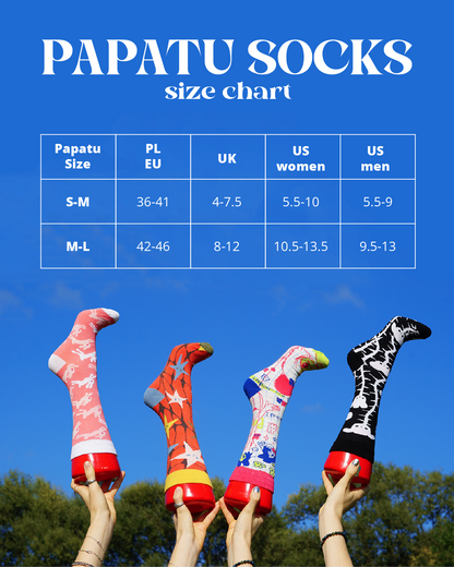 SKETCHY socks by JAVVIE