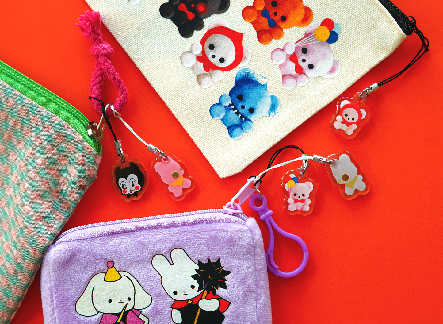 LIL CLOWN acrylic charm by XUH