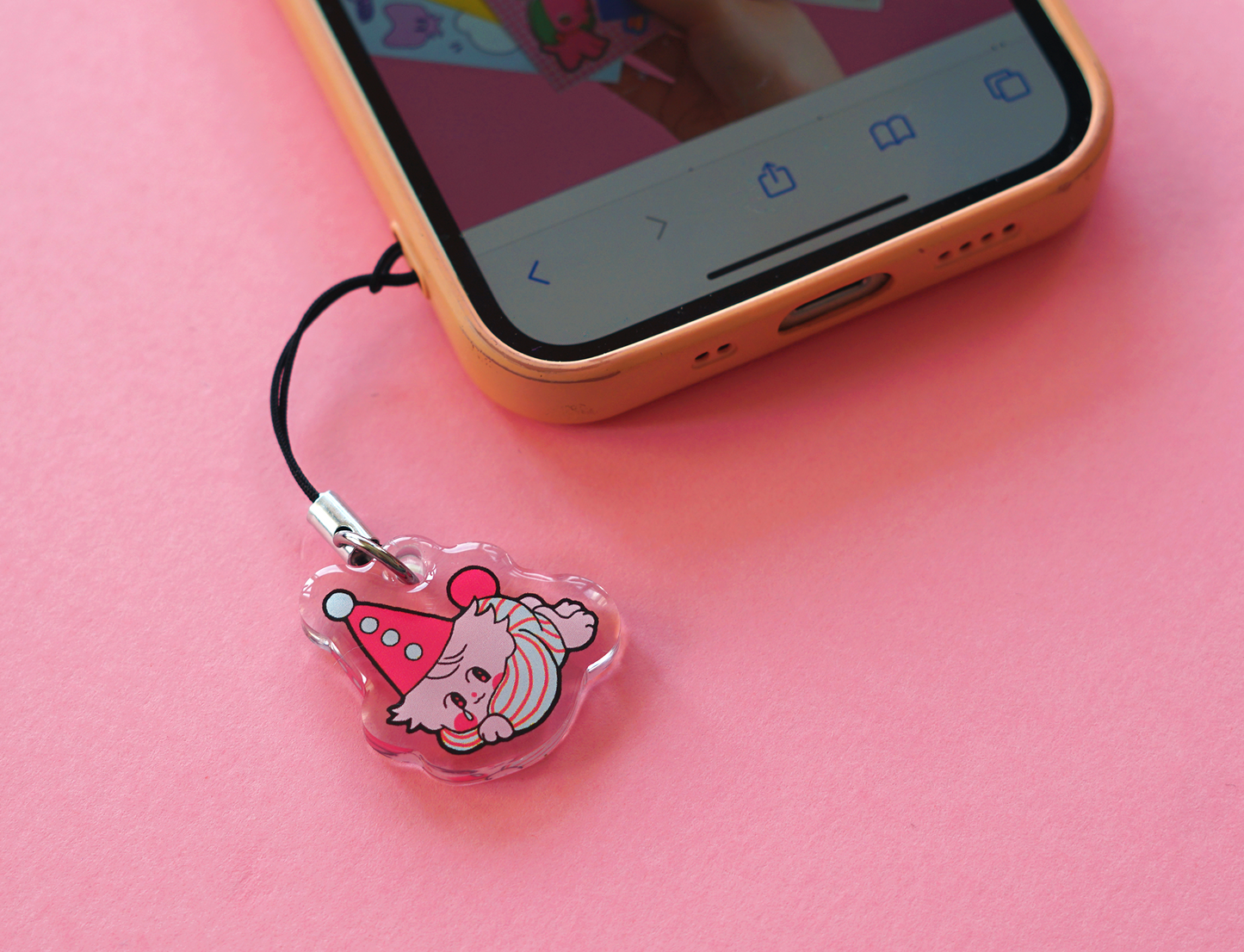 LIL CLOWN acrylic charm by XUH