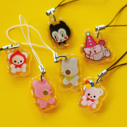 LIL CLOWN acrylic charm by XUH