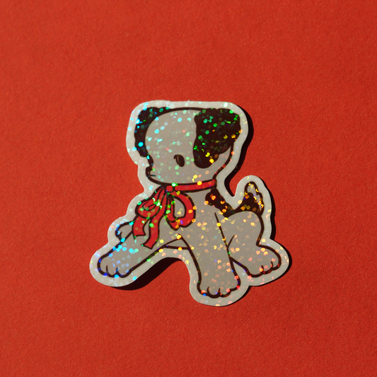 RIBBON PUP sticker by XUH