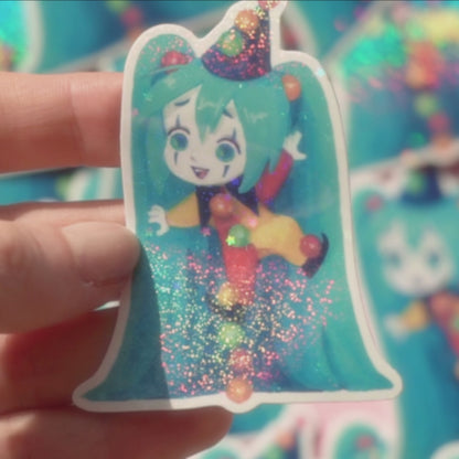 CLOWN MIKU sticker by JAVVIE