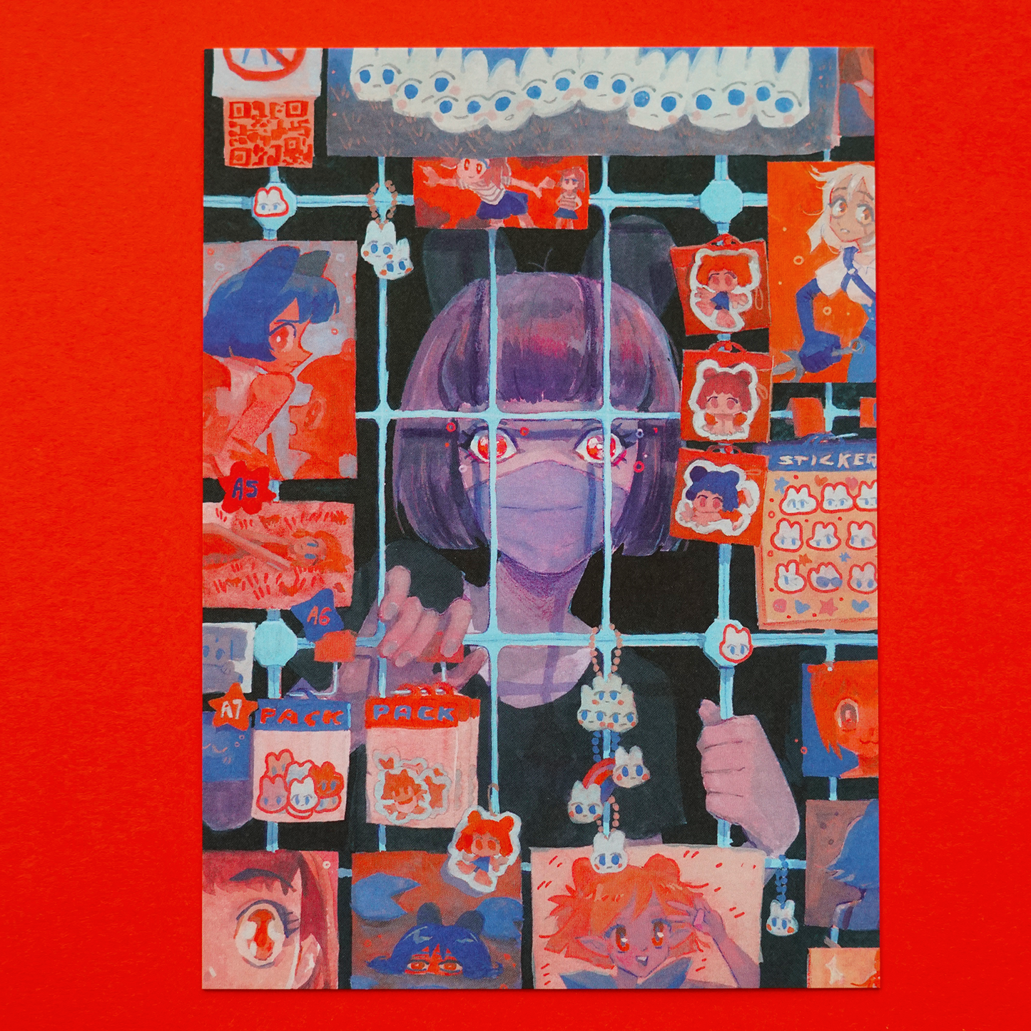 CON ARTIST print by JAVVIE