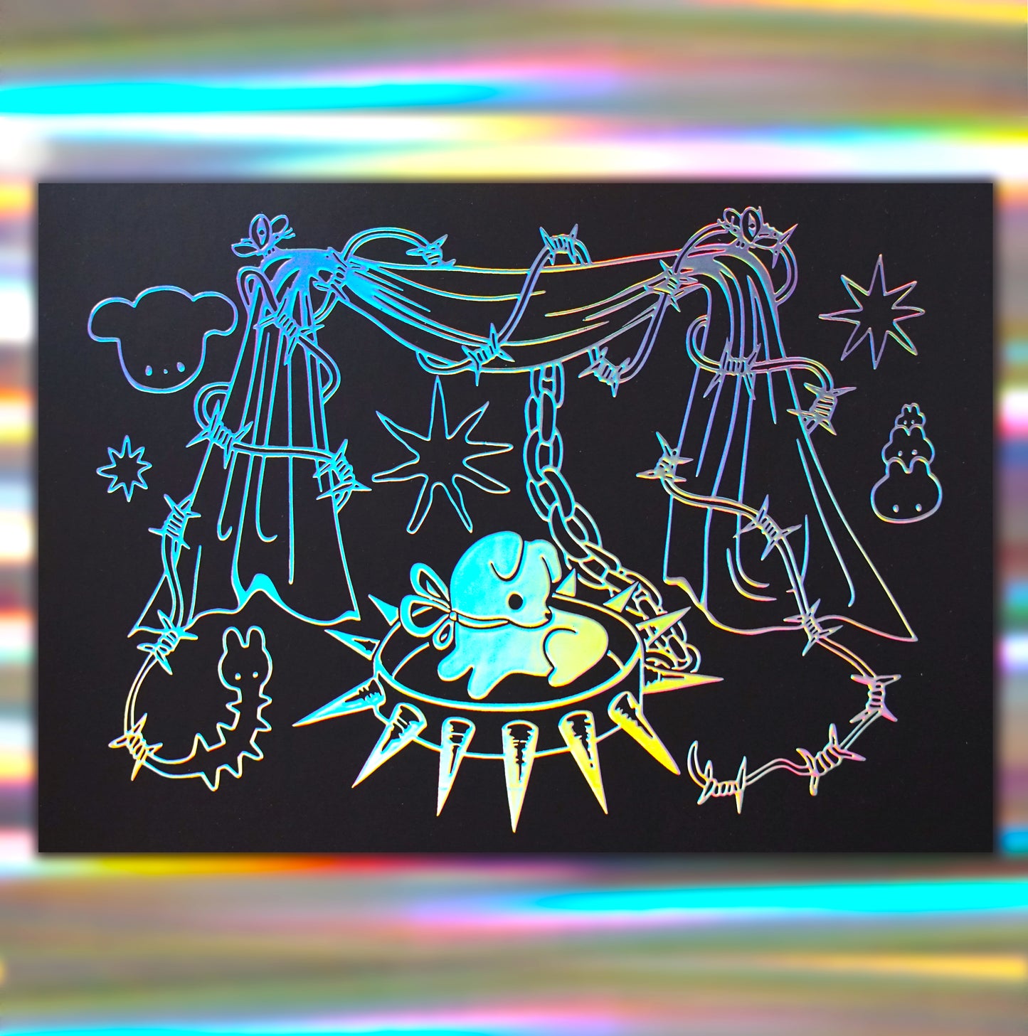 PSIUR holo print by XUH