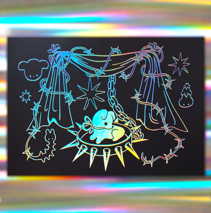 PSIUR holo print by XUH