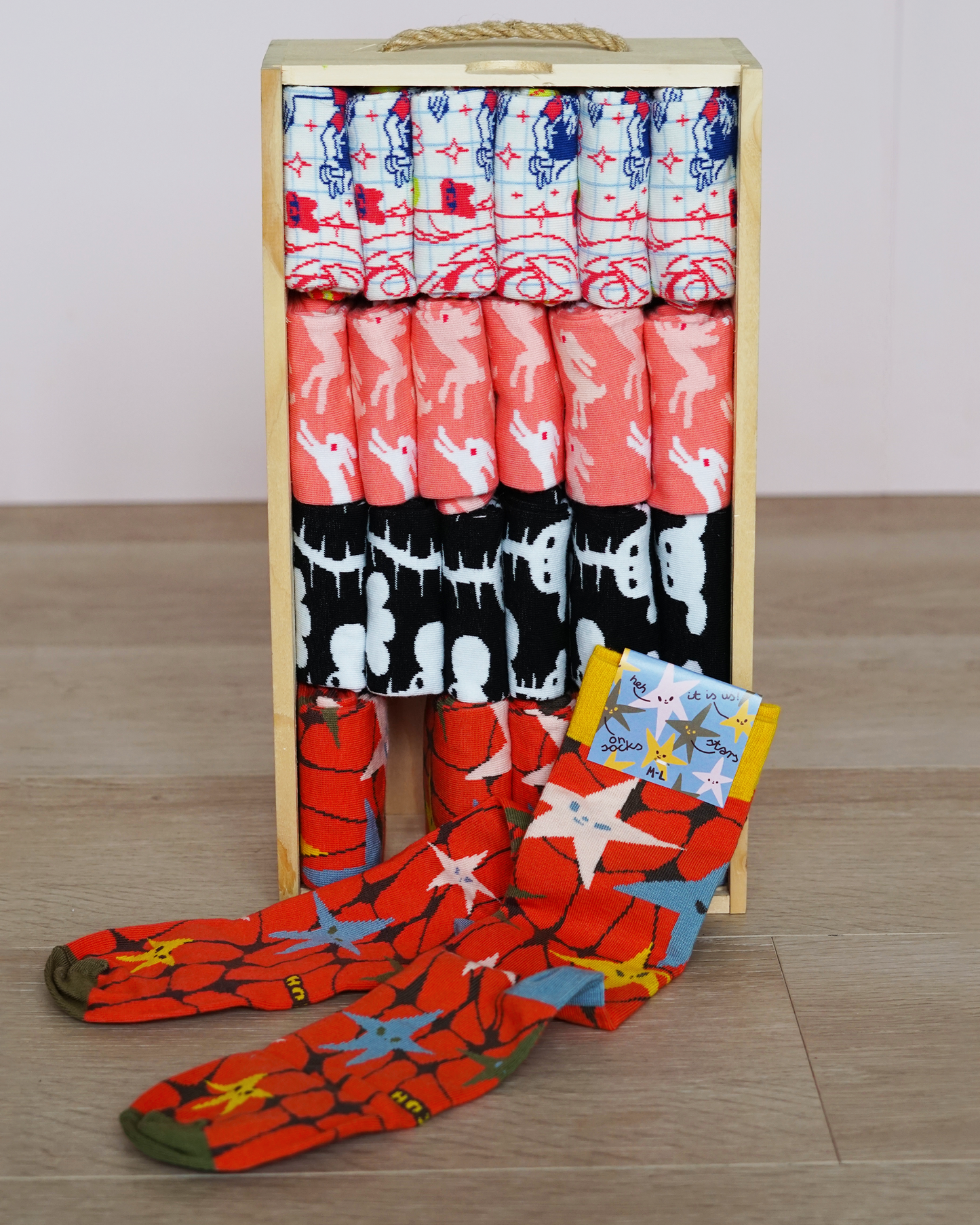 STARS socks by XUH