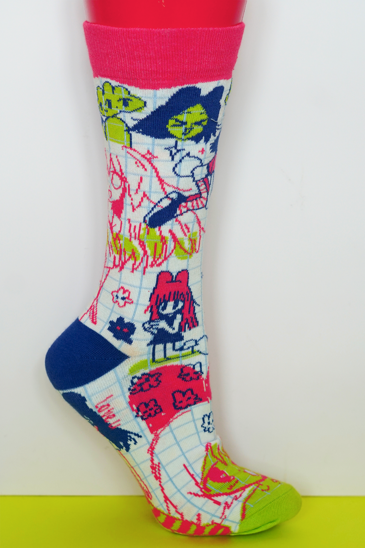 SKETCHY socks by JAVVIE