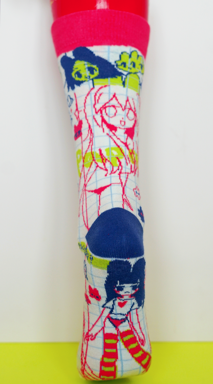 SKETCHY socks by JAVVIE