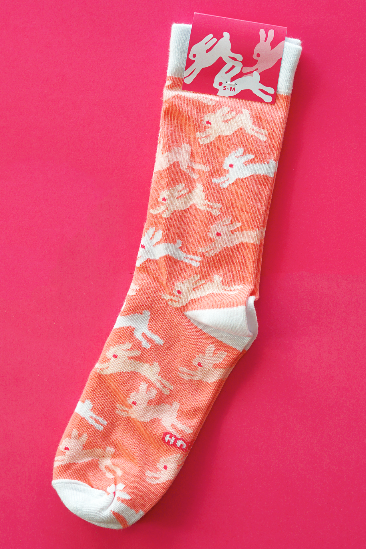 HOPPING BUNNIES socks by XUH