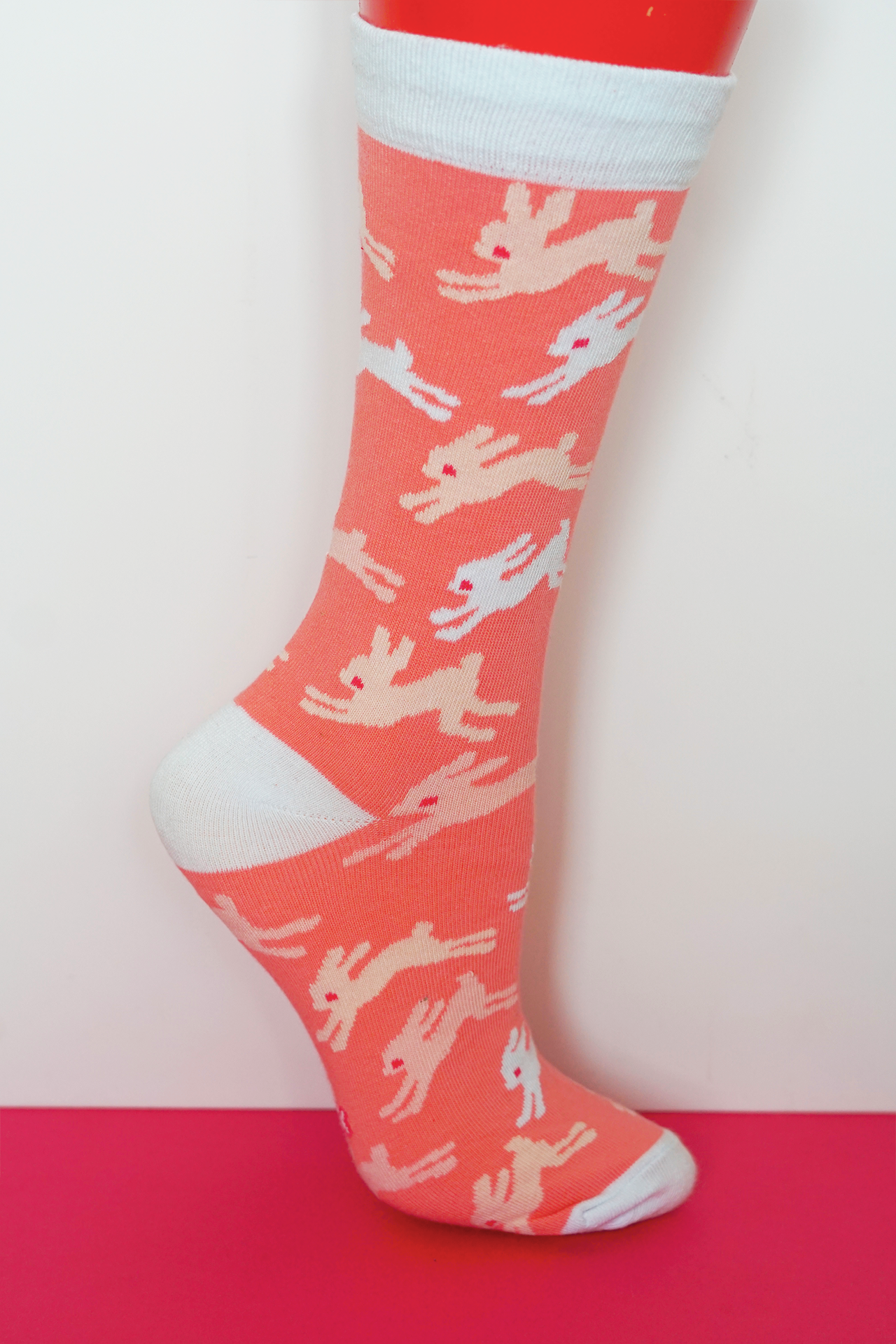 HOPPING BUNNIES socks by XUH