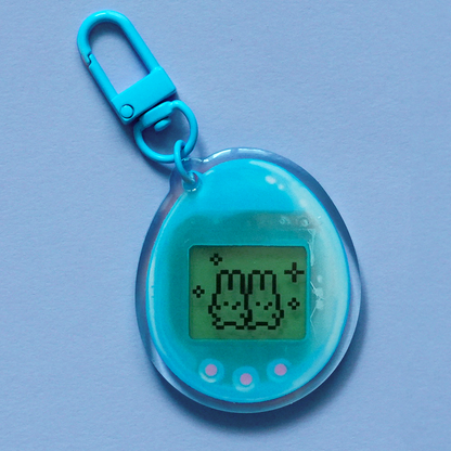 TAMAGOTCHI acrylic charm by XUH