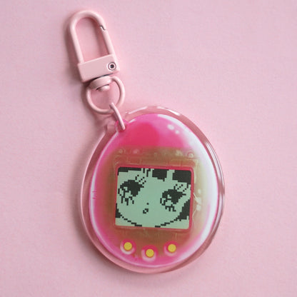 TAMAGOTCHI acrylic charm by XUH