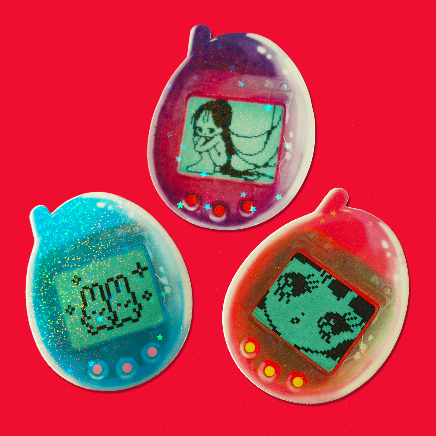 TAMAGOTCHI sticker by XUH and JAVVIE